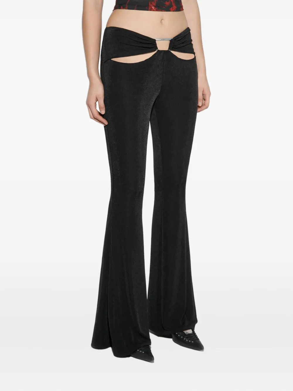 MISBHV Broek met uitgesneden detail Zwart