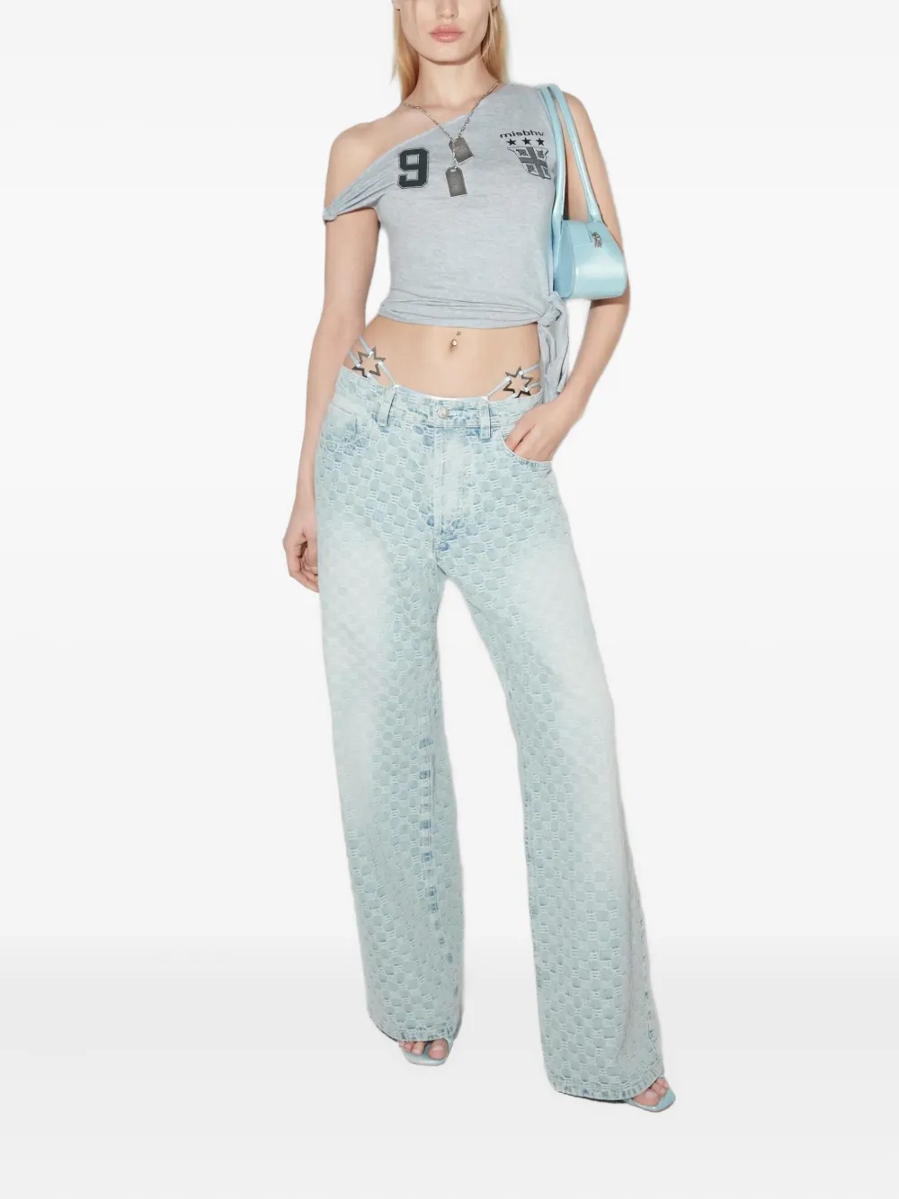 MISBHV haut noué à motif style football | Débardeurs | Image 2