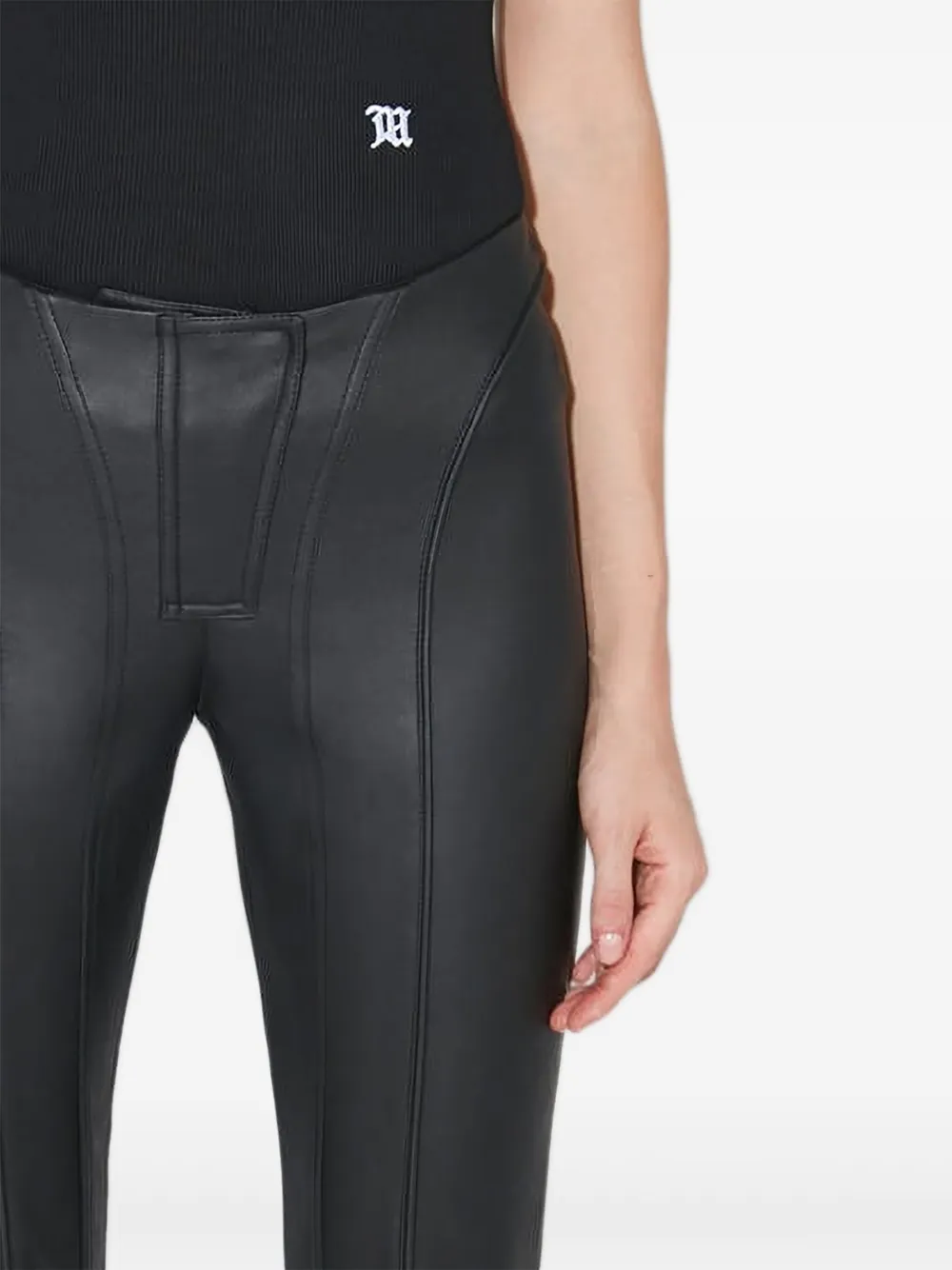 MISBHV flared broek Zwart