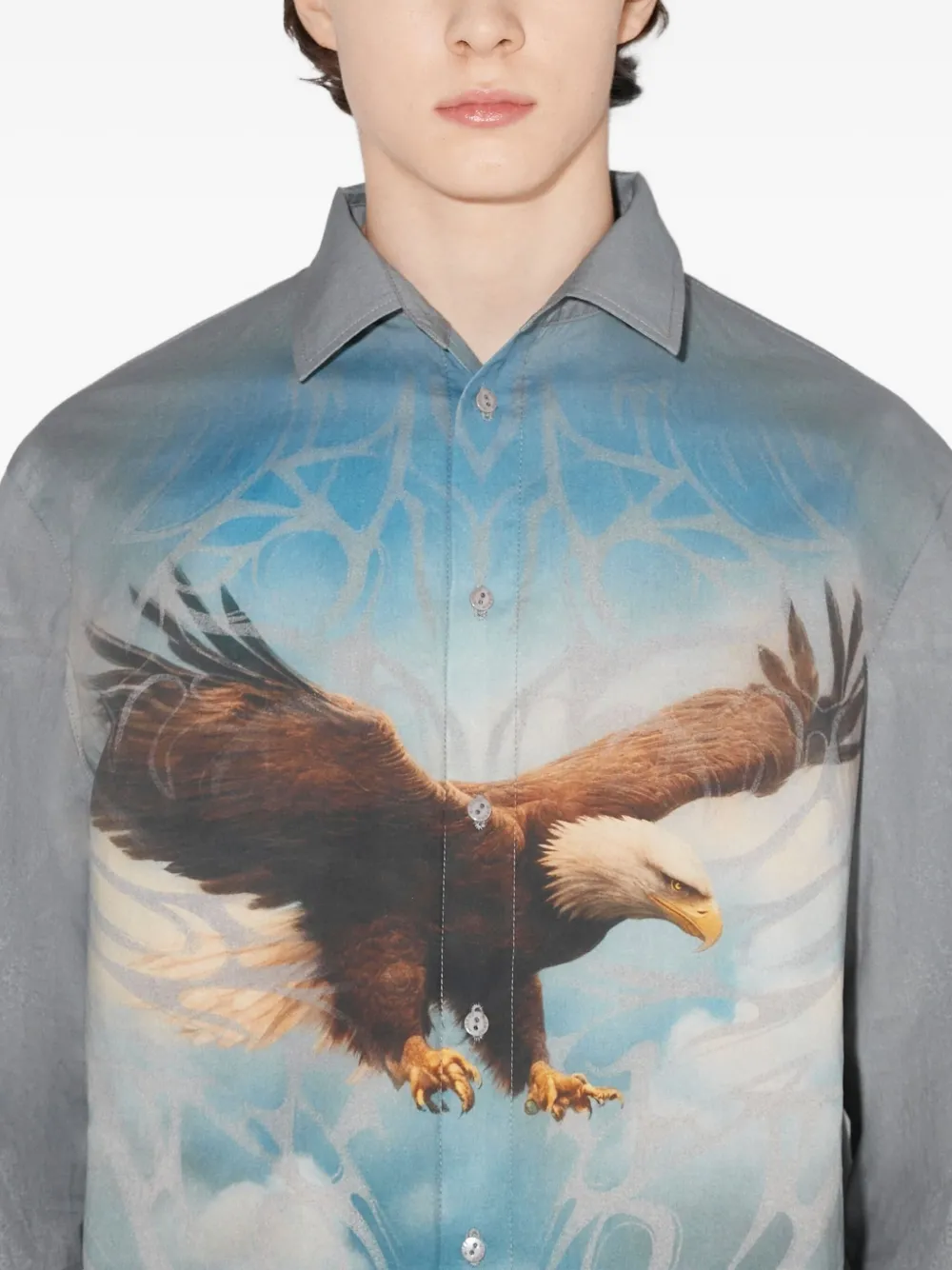 Misbhv Monument Valley Graphic Shirt In Multi