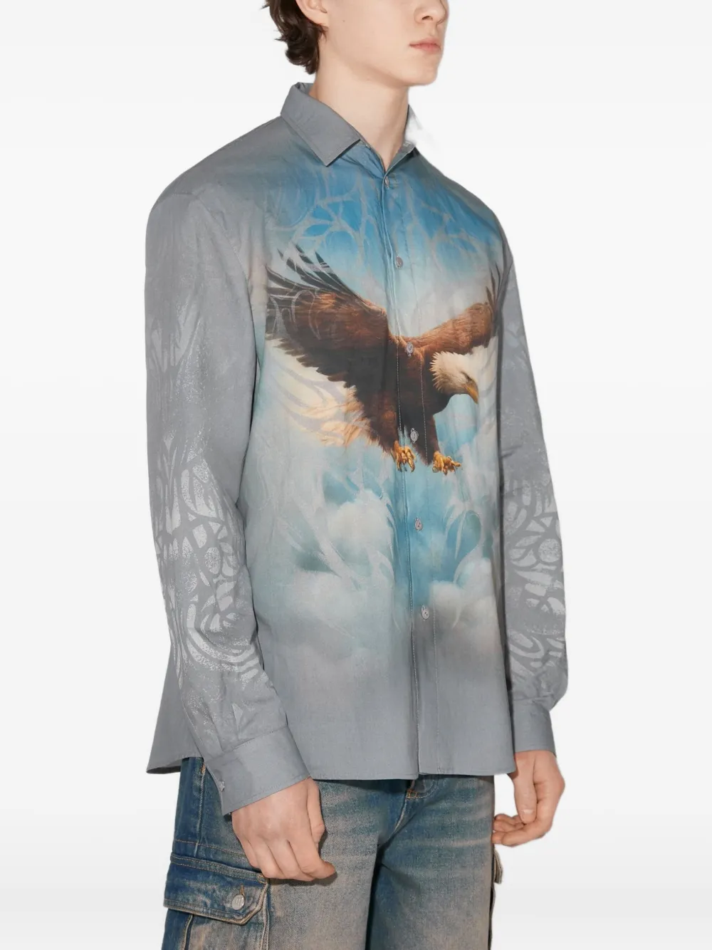 Misbhv Monument Valley Graphic Shirt In Multi