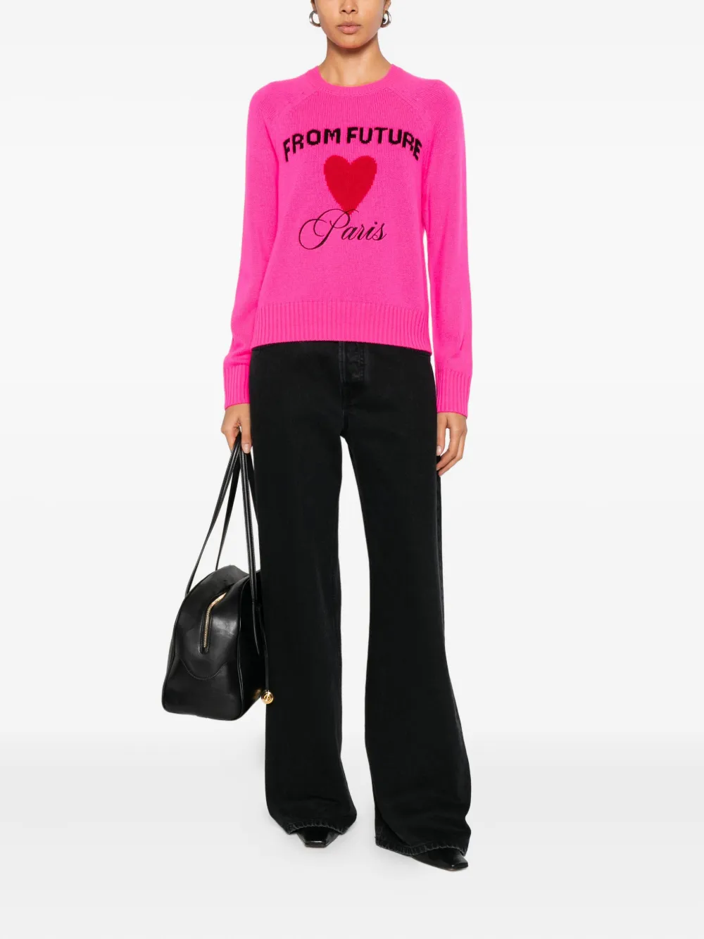 FROM FUTURE heart-motif sweater | Suéteres | Image 2