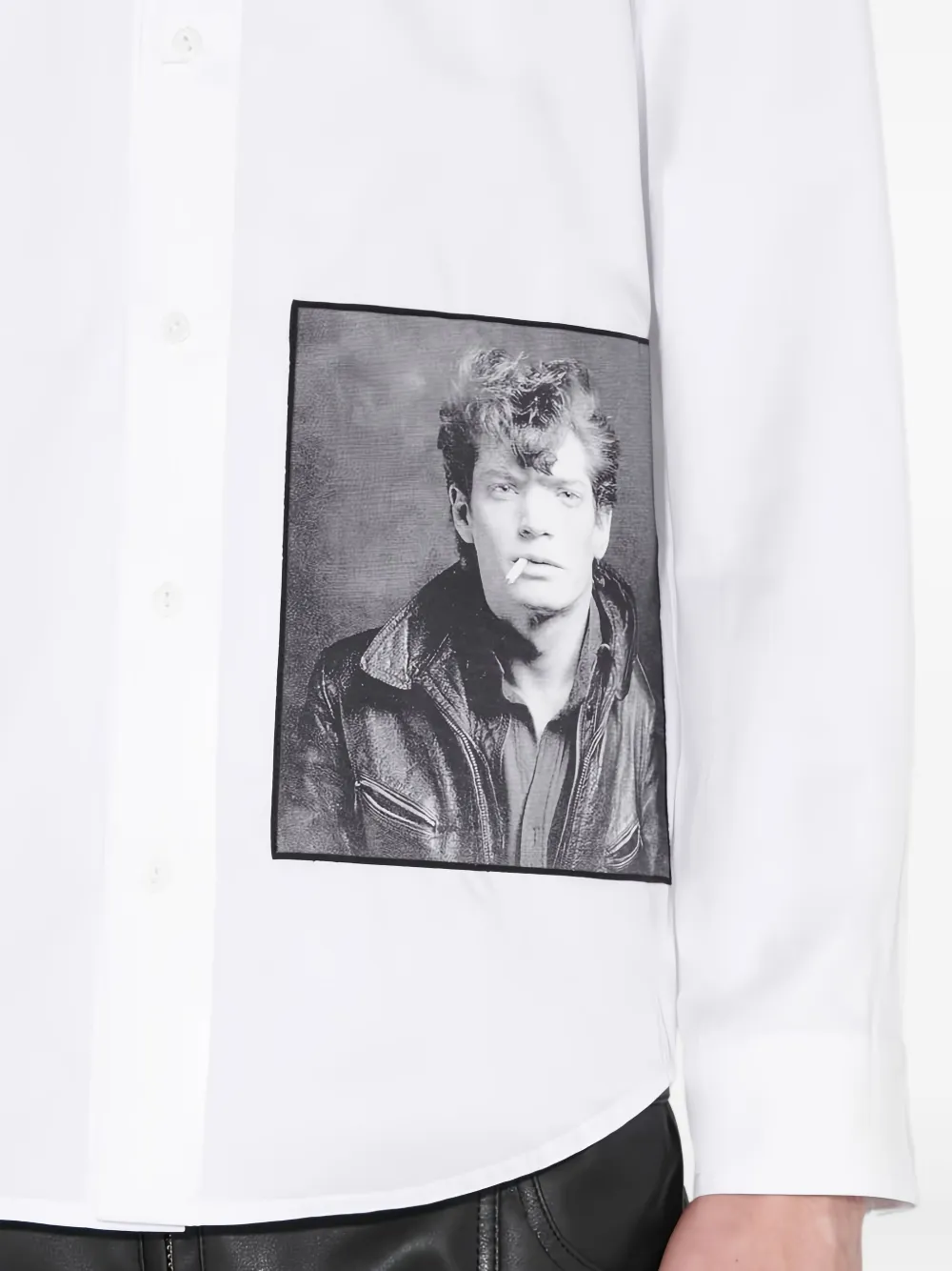 Misbhv X Robert Mapplethorpe Foundation Button-up Shirt In White