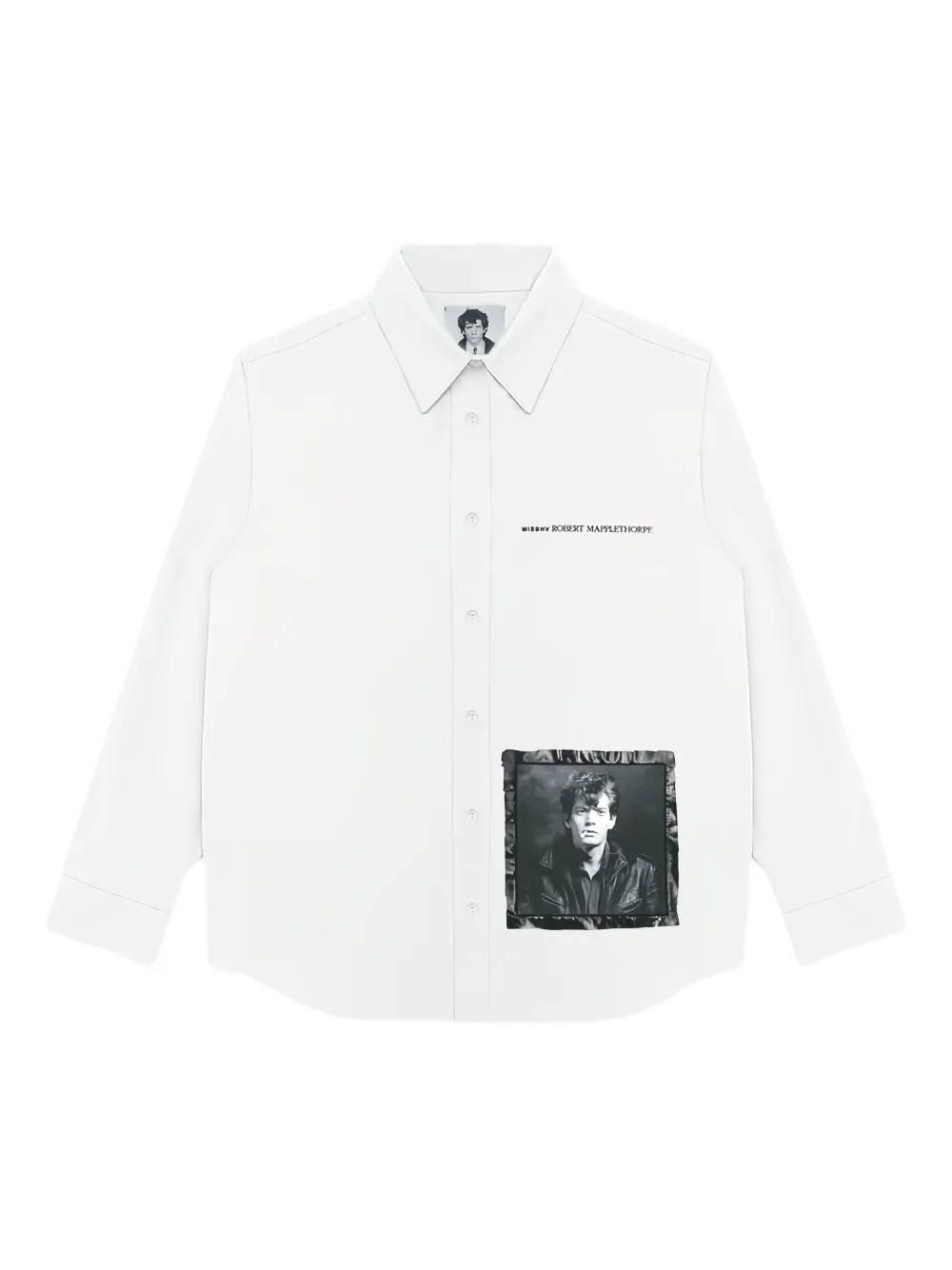 MISBHV x Robert Mapplethorpe Foundation button-up shirt | White | Image 1