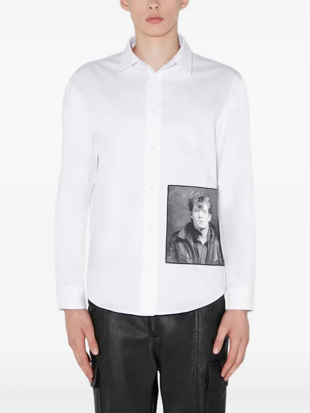 Misbhv X Robert Mapplethorpe Foundation Button-up Shirt In White