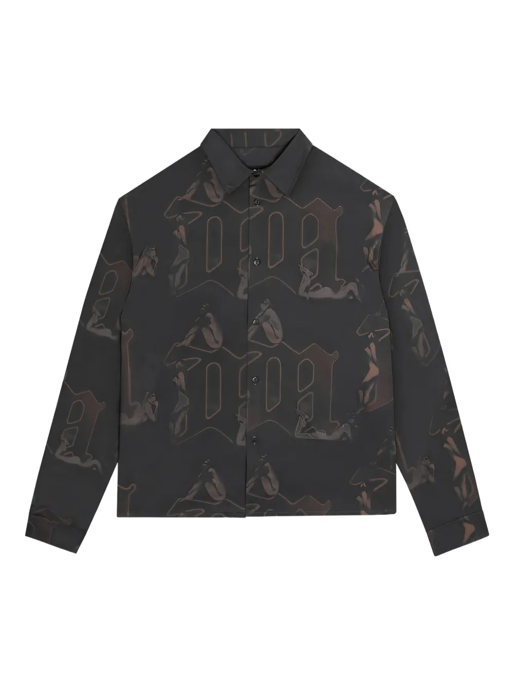 Misbhv Cotton Shirt In Gray