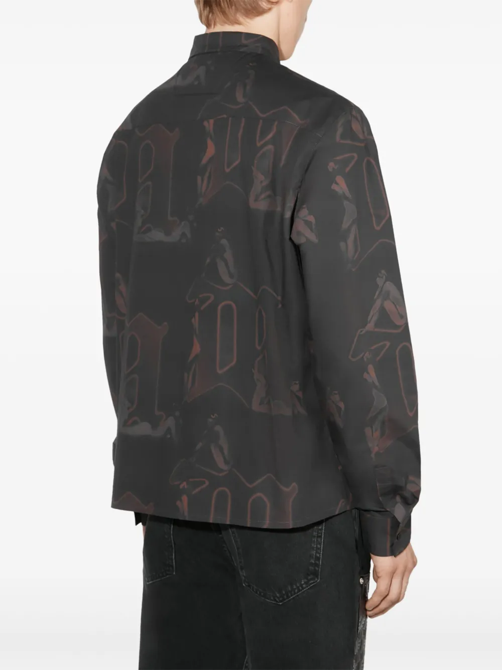 Misbhv Cotton Shirt In Gray