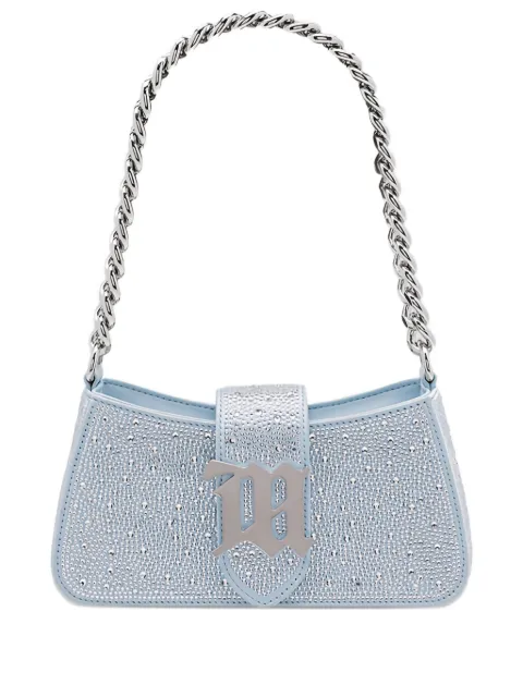 MISBHV crystal-detail shoulder bag