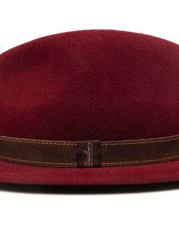 Borsalino Alessandria Hat | Red | FARFETCH UK