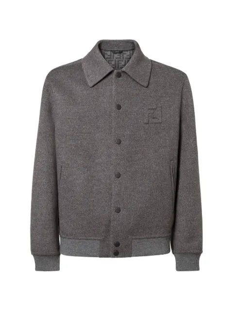 FENDI Hemdjacke aus Wolle