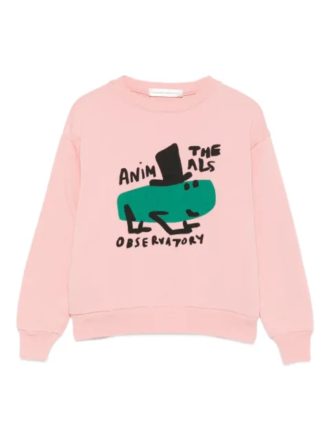 The Animals Observatory sudadera con estampado gráfico