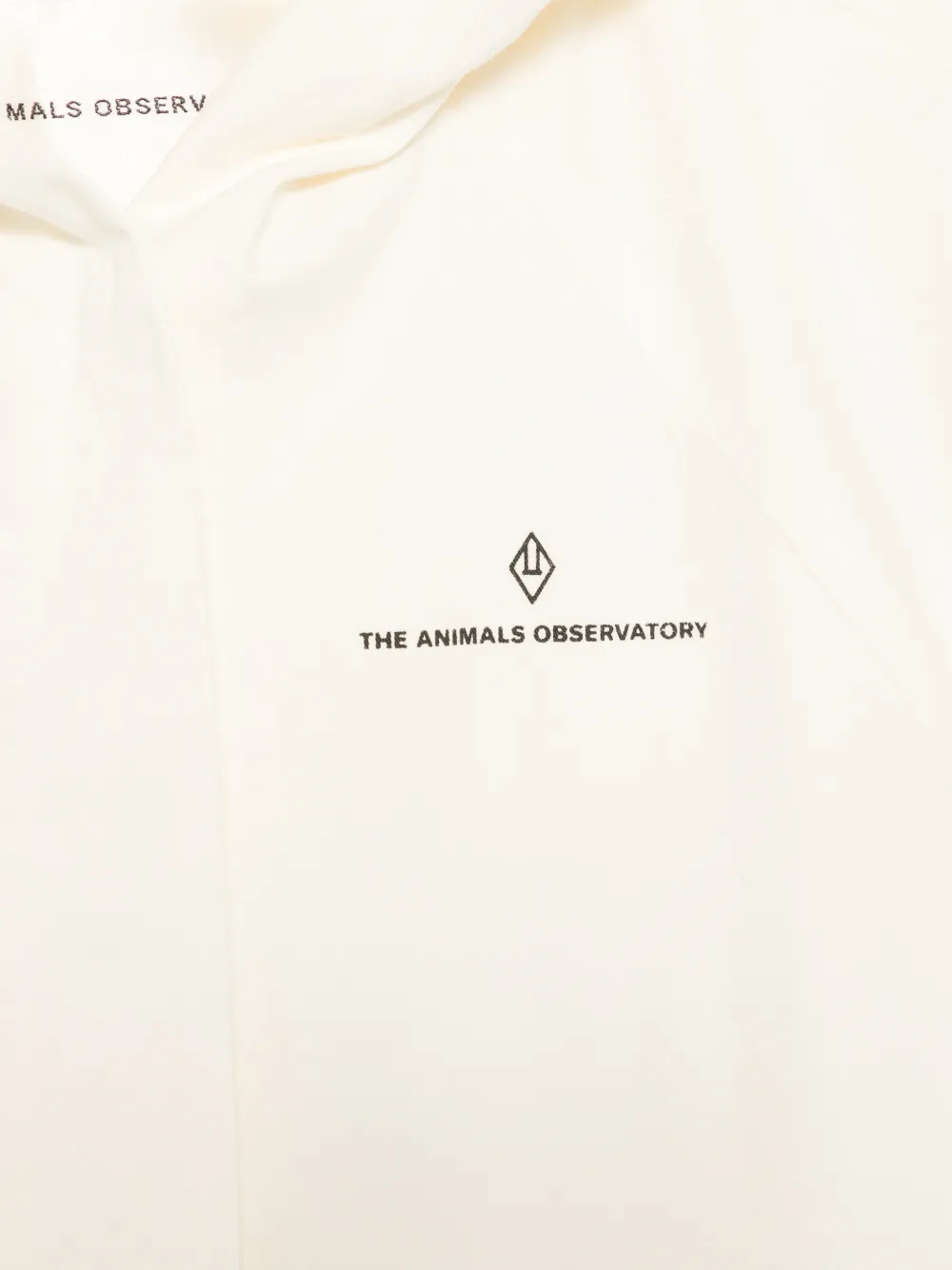  The Animals Observatory Hooded Graphic-pattern Jacket - Neutrals 