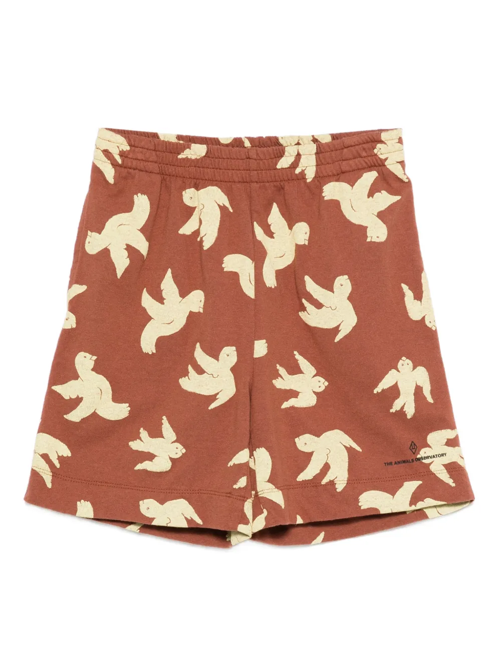 The Animals Observatory Shorts con stampa - Marrone