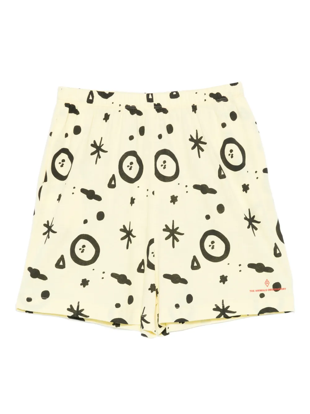 The Animals Observatory Shorts con stampa - Giallo