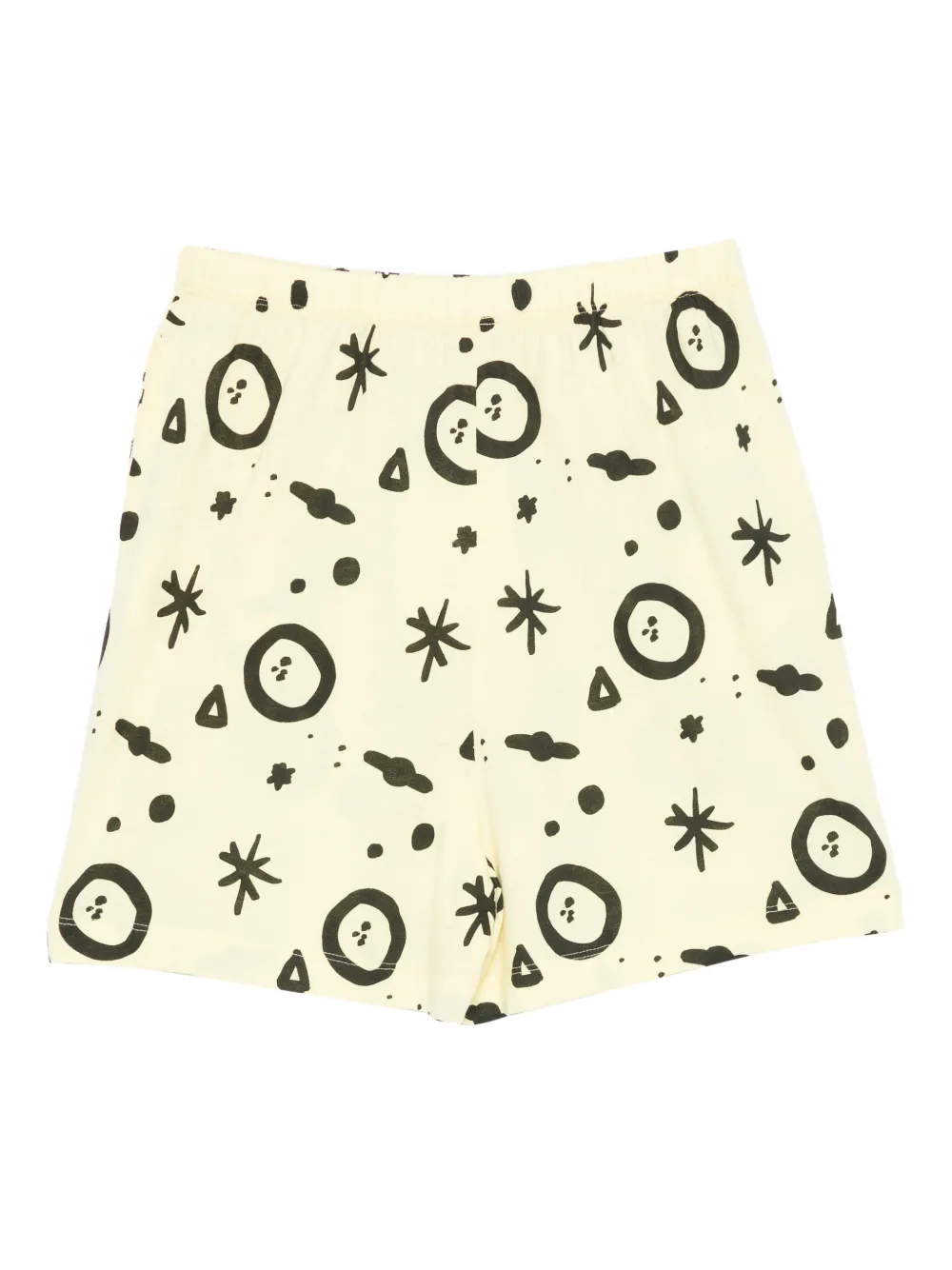  The Animals Observatory Printed Shorts - Yellow 