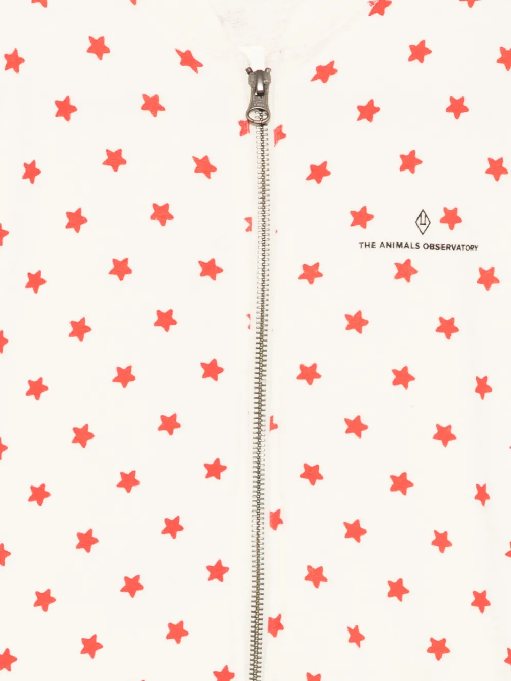 Star-Print Zip Jacket