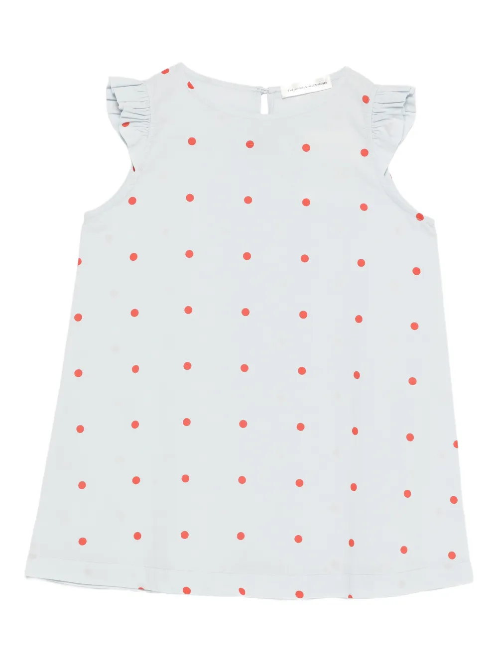 The Animals Observatory Abito con ruches - Blu