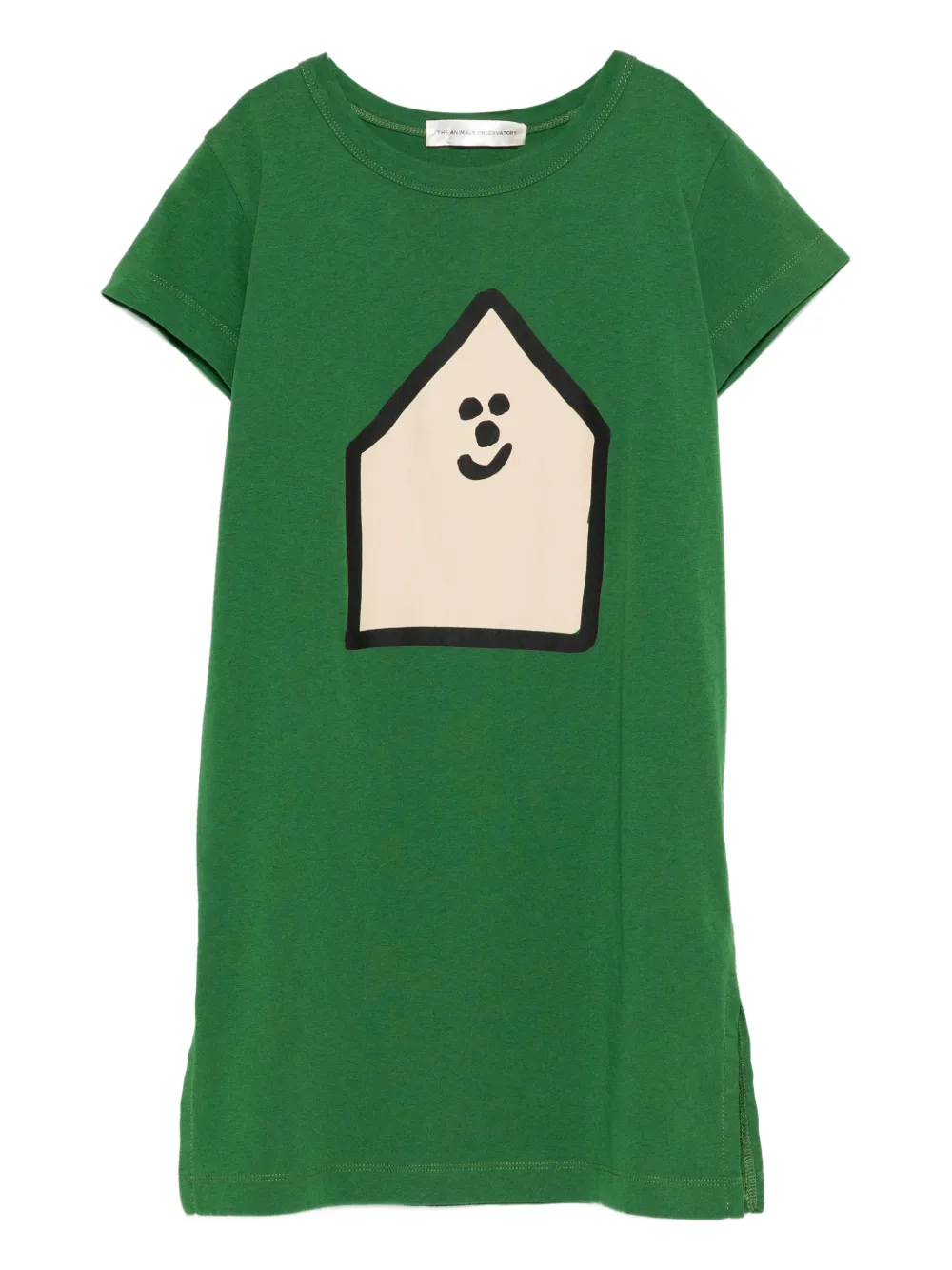 The Animals Observatory Abito Gorilla con stampa grafica - Verde