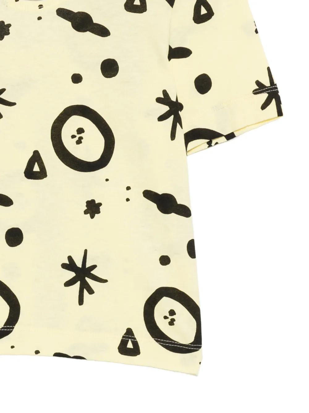  The Animals Observatory Crayfish Graphic-print T-shirt - Yellow 