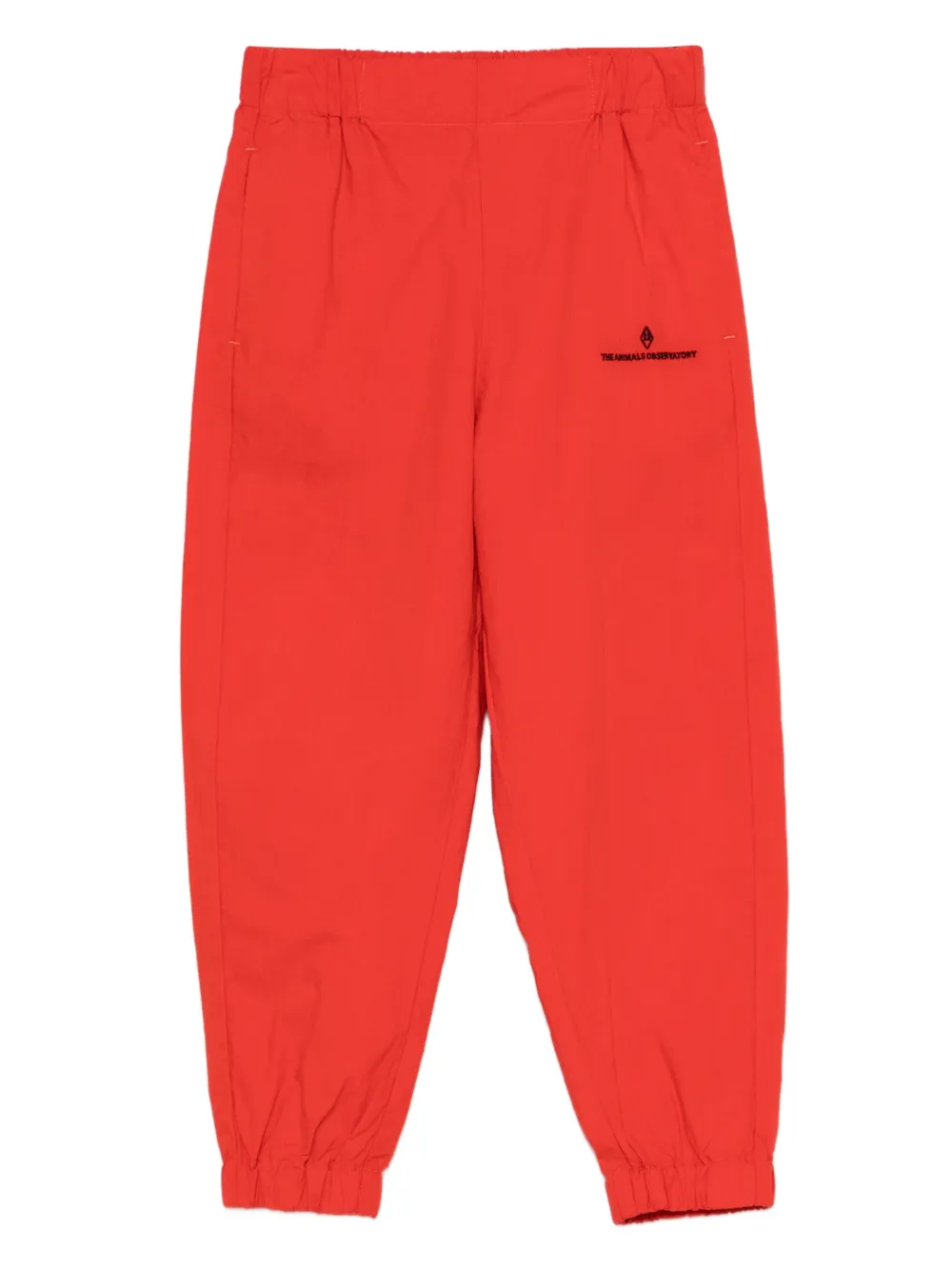 The Animals Observatory Pantaloni con logo - Rosso