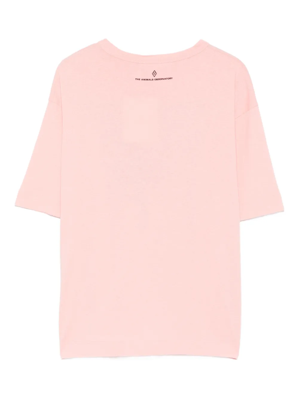 The Animals Observatory T-shirt met grafische print Roze