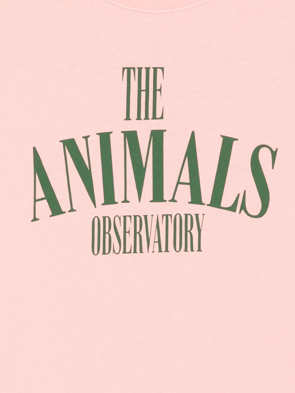  The Animals Observatory Logo Graphic T-shirt - Pink 