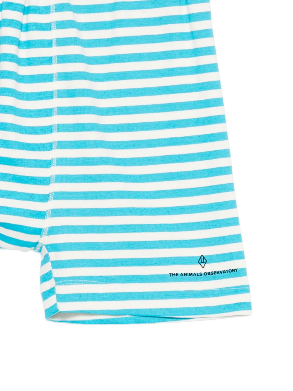  The Animals Observatory Striped Shorts - Blue 