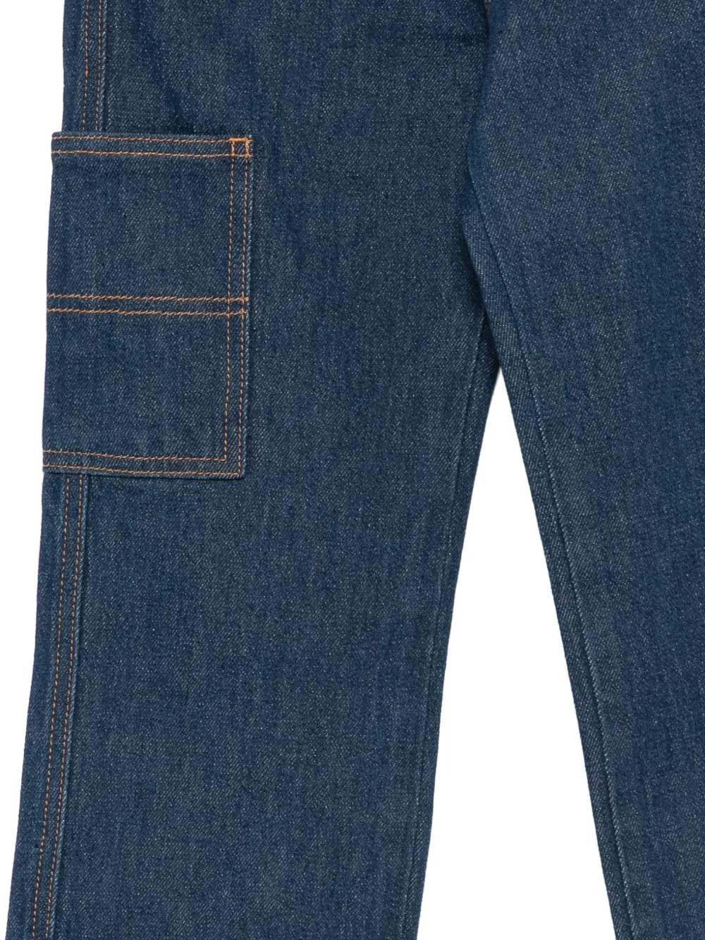  The Animals Observatory Condor Cargo-pocket Jeans - Blue 