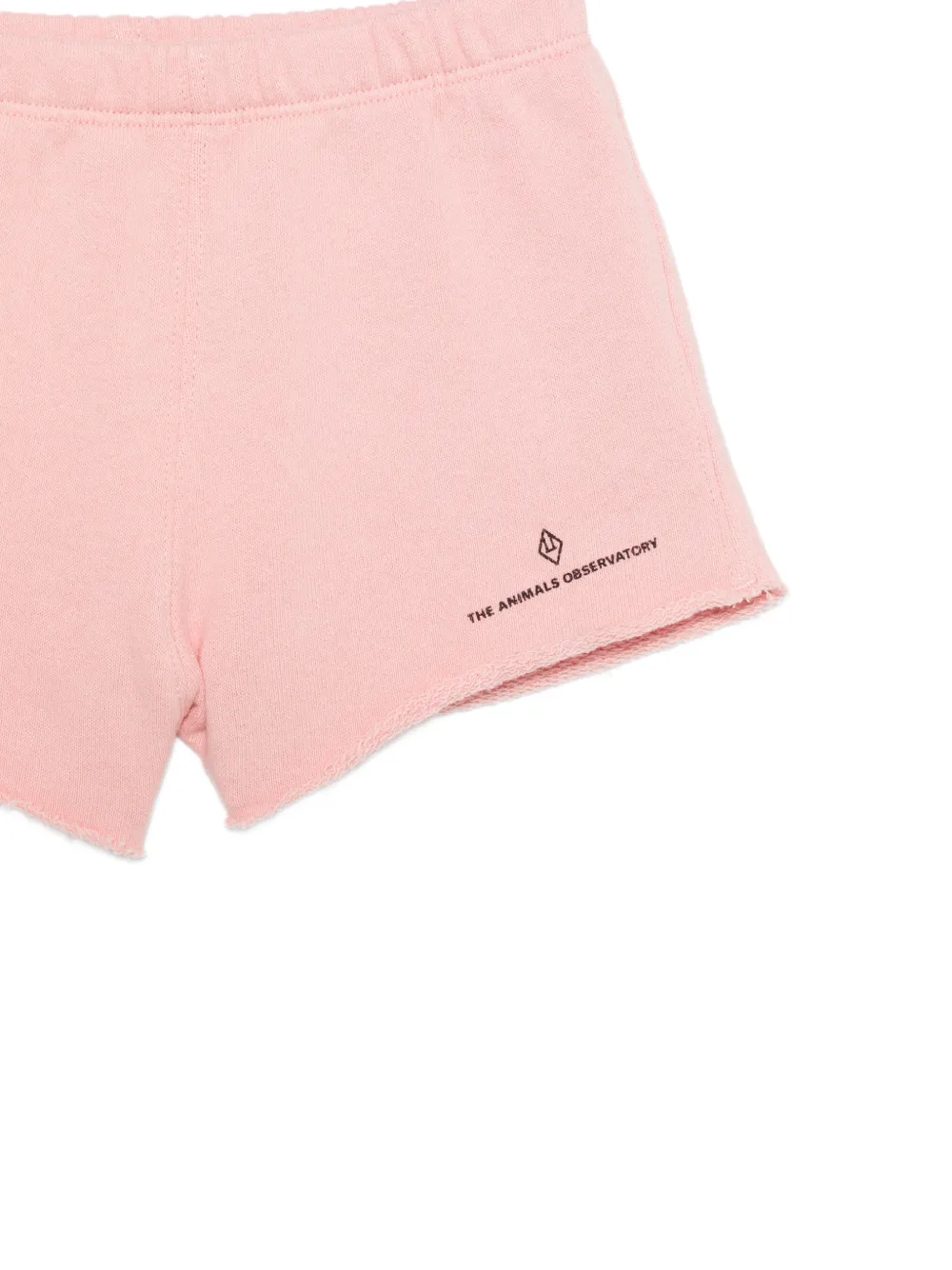  The Animals Observatory Logo-print Shorts - Pink 