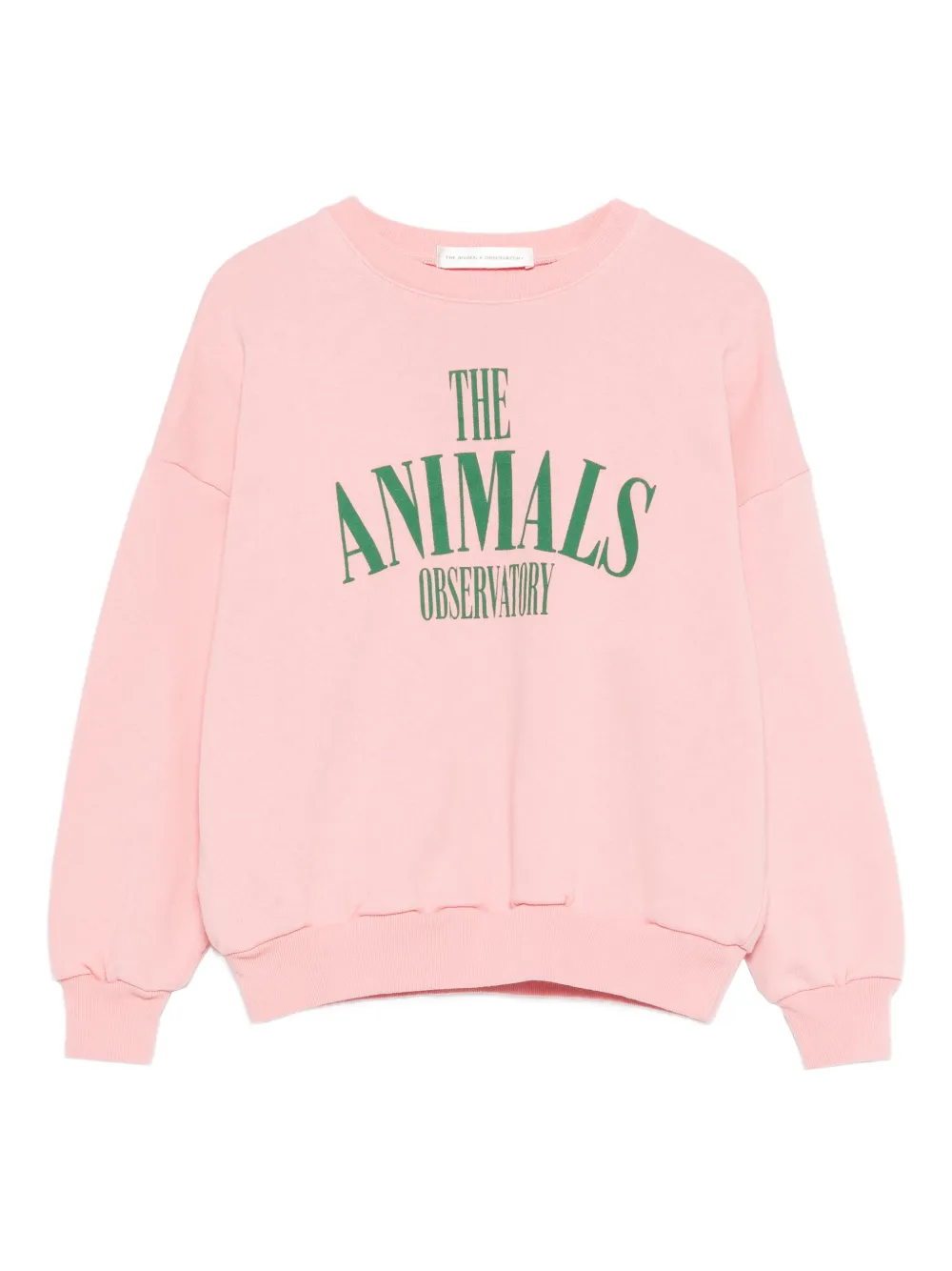 The Animals Observatory Killifish logo-print sweatshirt - Pink