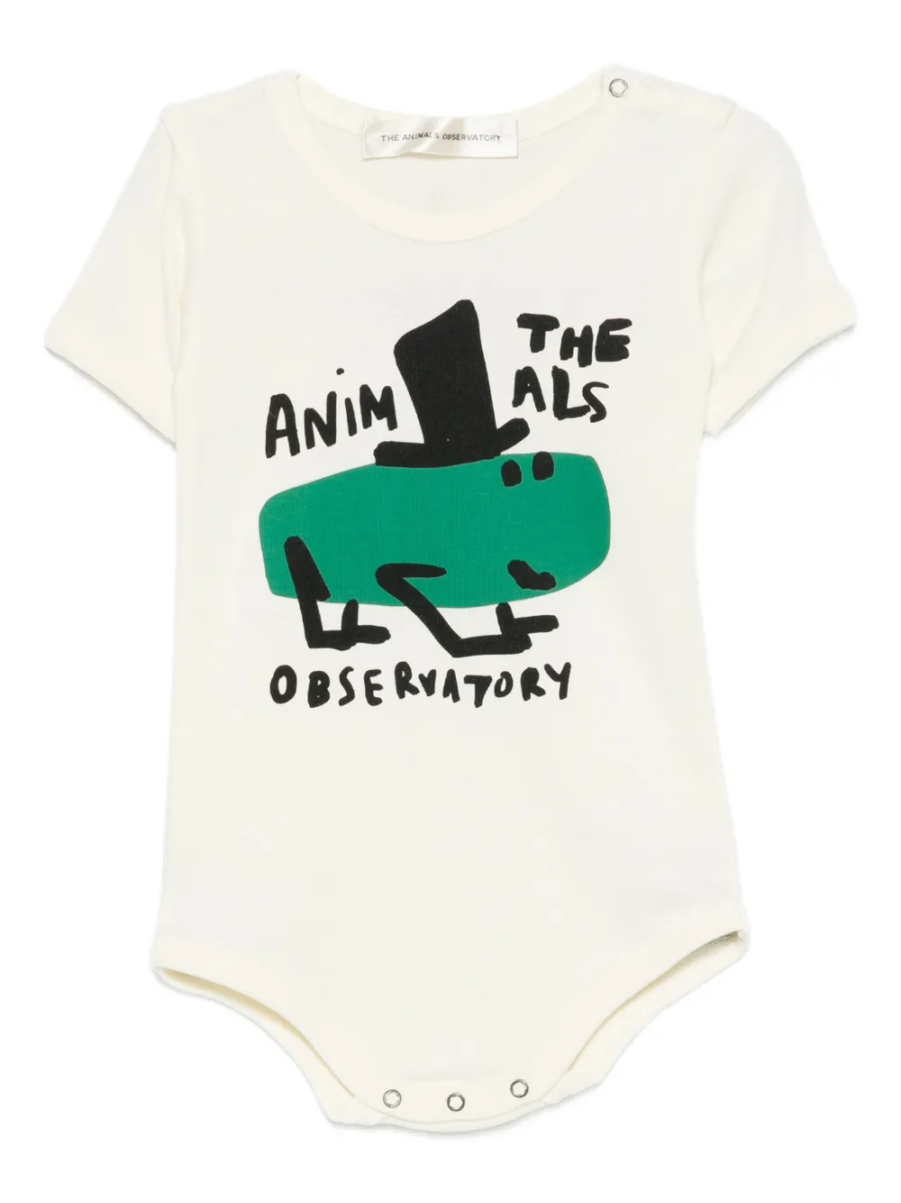 The Animals Observatory body con stampa - Bianco
