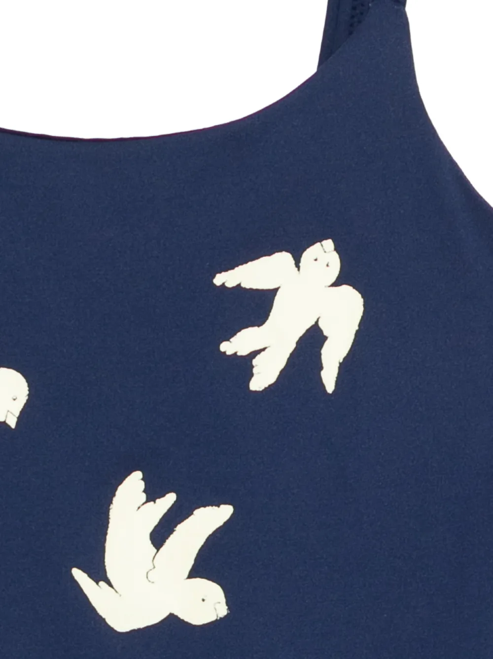 Bird-Print Swimsuit