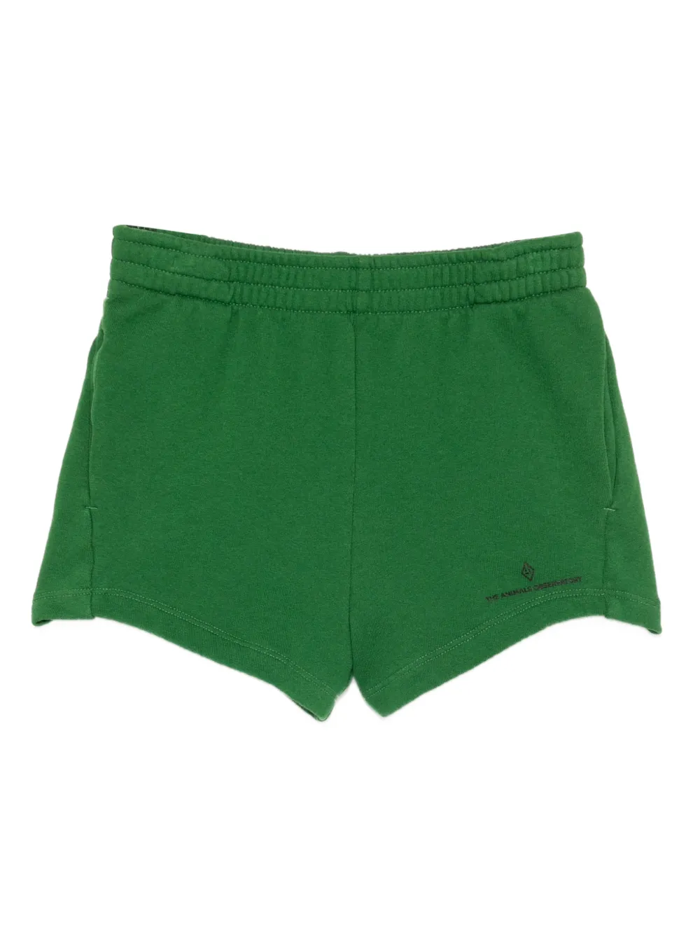 The Animals Observatory graphic print shorts - Green