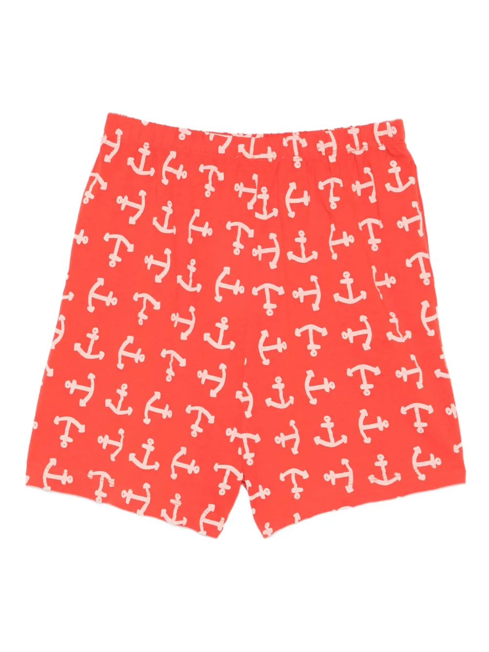 The Animals Observatory Mole shorts met ankerprint Rood