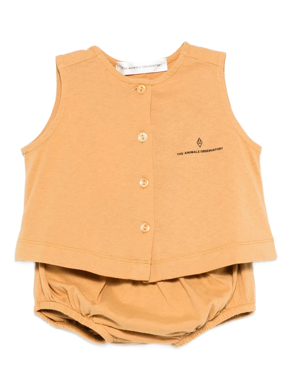 The Animals Observatory Set shorts con stampa grafica - Marrone