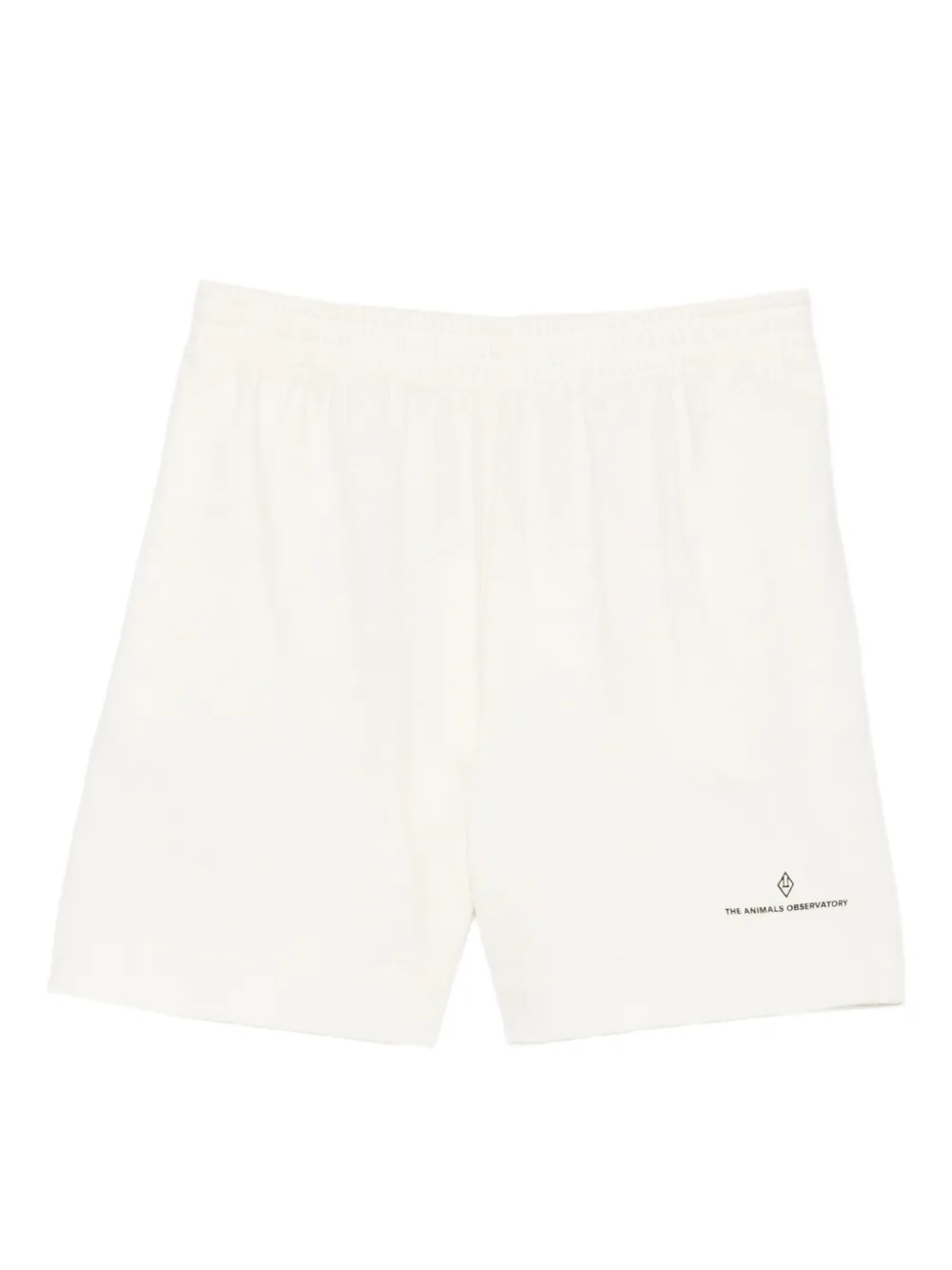 The Animals Observatory Shorts con logo e vita elasticizzata - Toni neutri