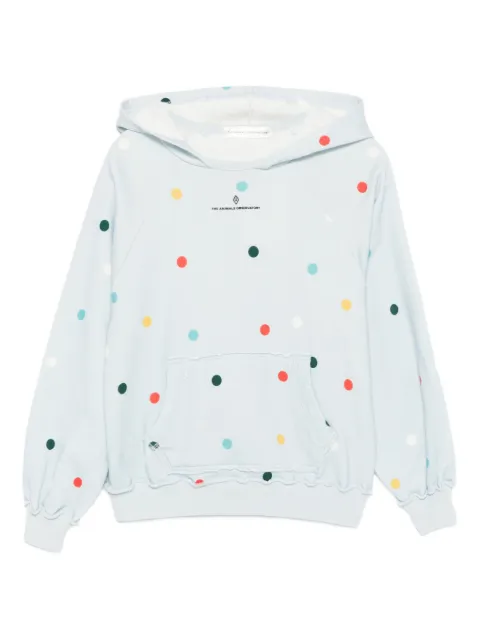The Animals Observatory hoodie con estampado de lunares