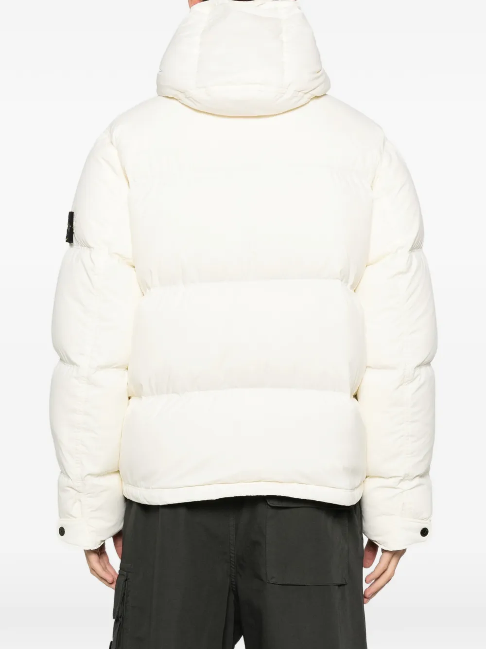 Stone Island Jack met capuchon Wit