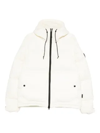 Stone Island Hooded zip-up Jacket | White | FARFETCH ZA