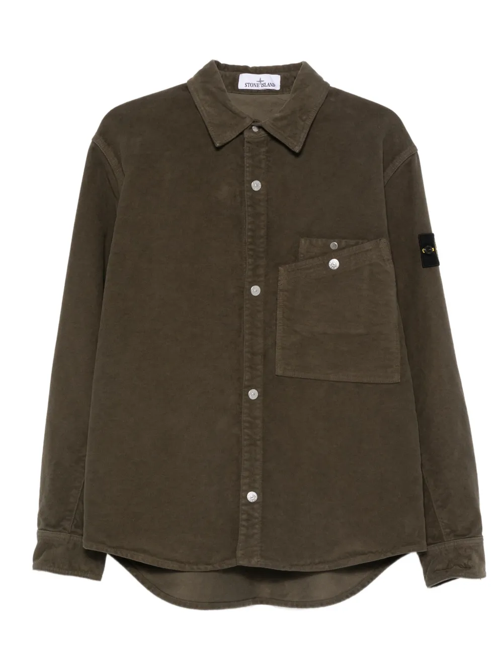 Stone Island Hemd mit Brusttasche | Grün | Image 1