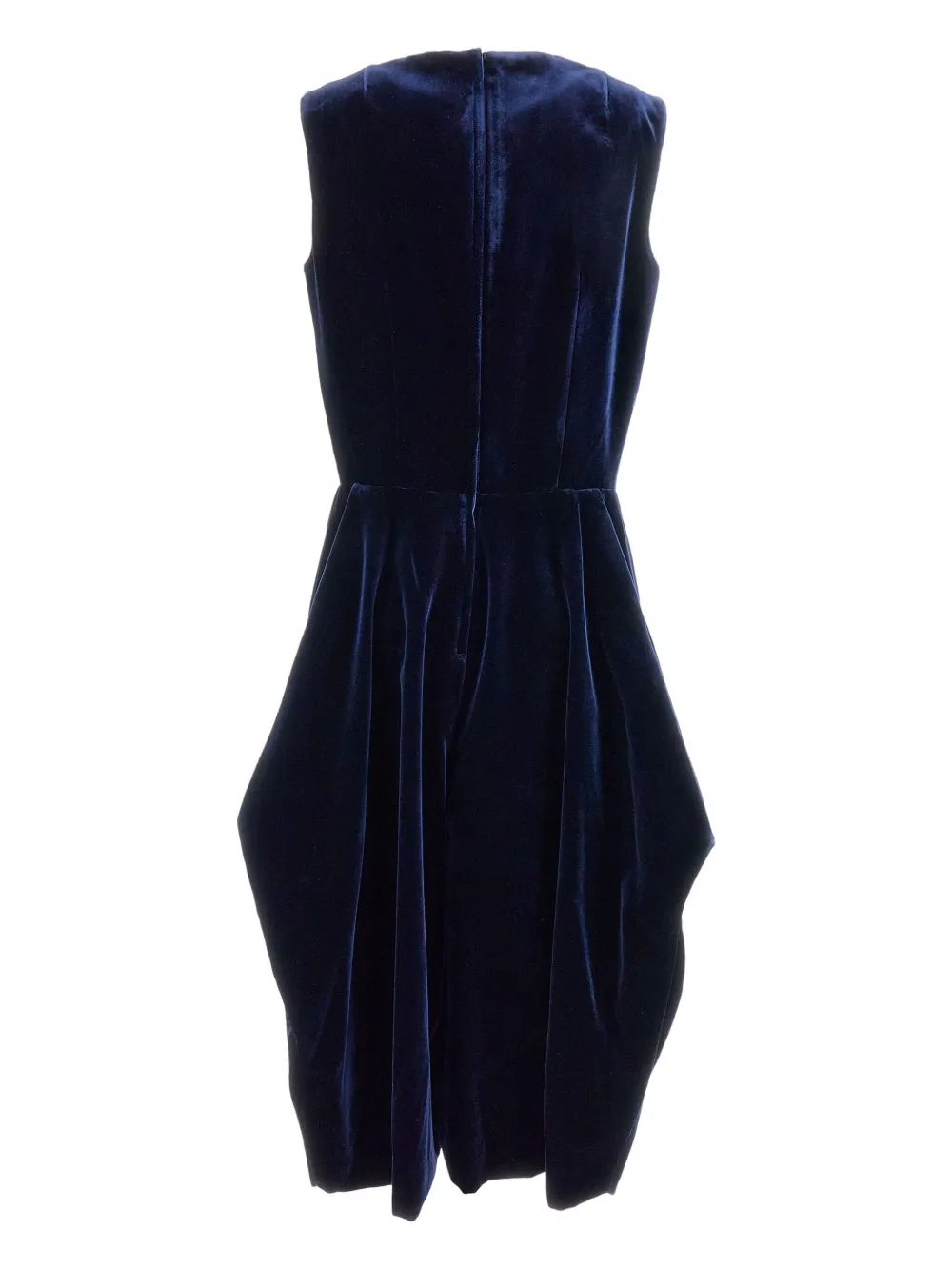 Comme Des Garçons Sleeveless Jumpsuit In Blue