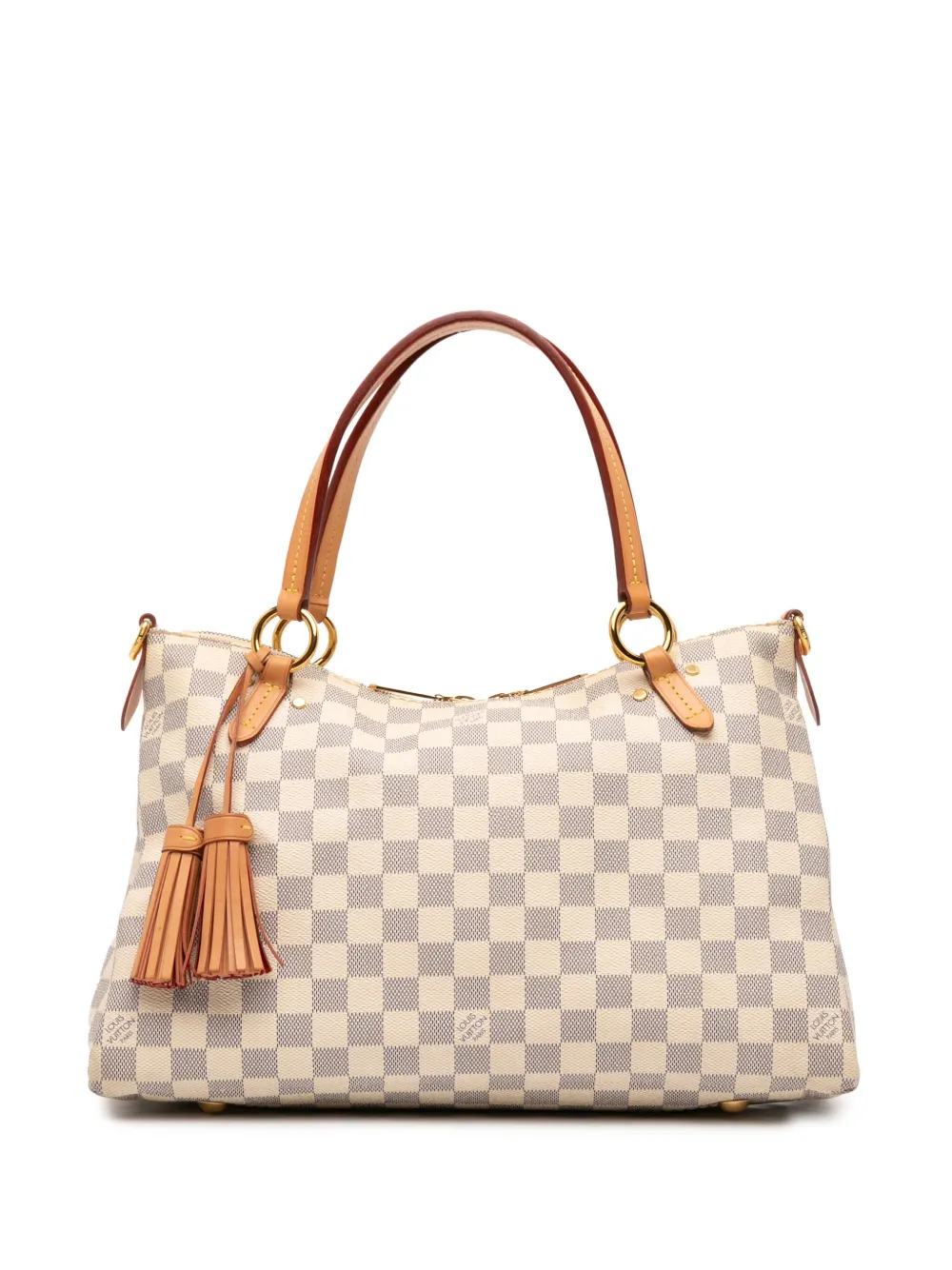 Louis Vuitton Pre-Owned 2018 ダミエ アズール リミントン サッチェルバッグ - ホワイト Louis Vuitton Pre-Owned 2018 ダミエ アズール リミントン サッチェルバッグ - ホワイト