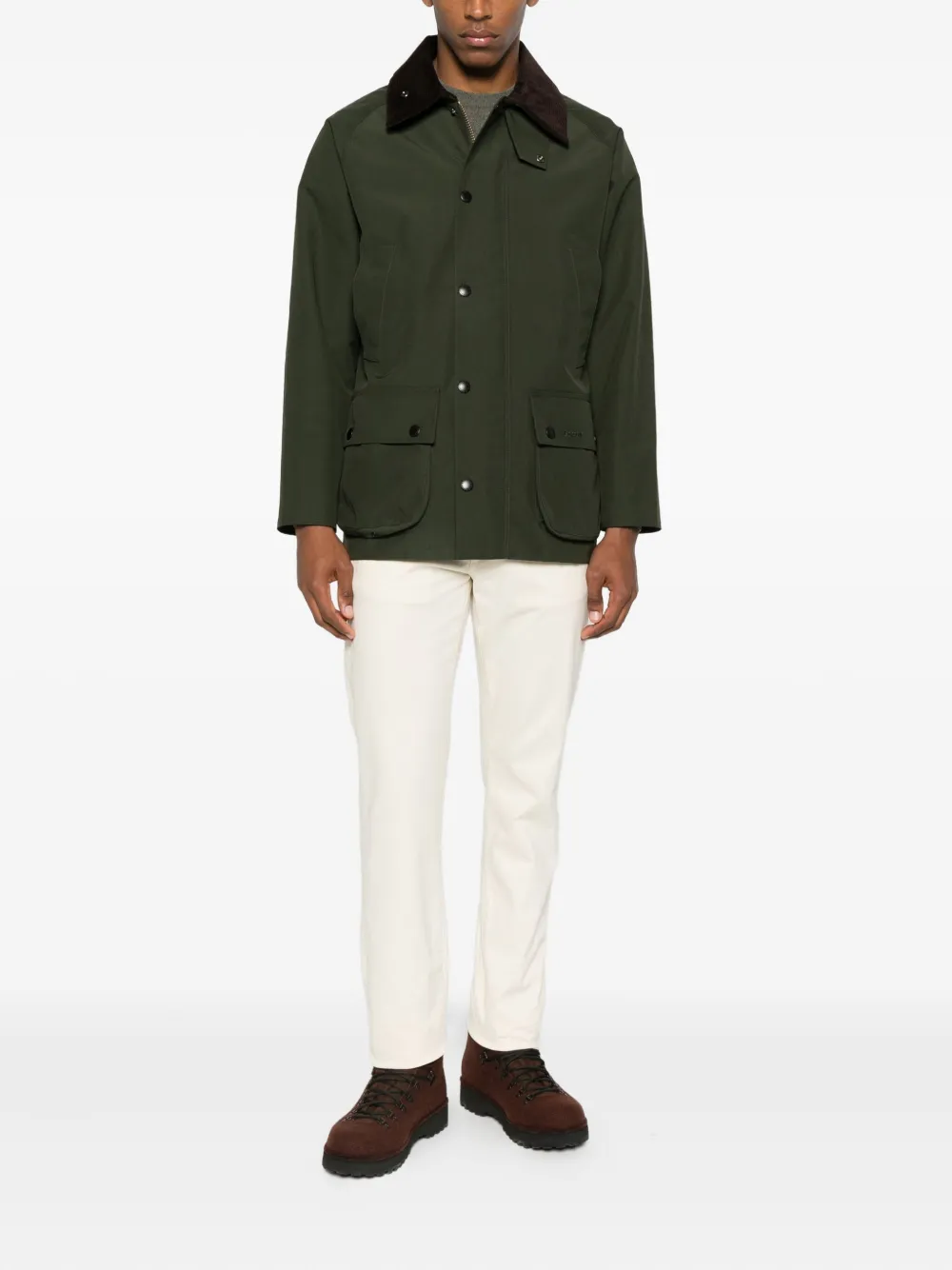 Barbour Bedale corduroy-collar jacket | Bomber Jackets | Image 2