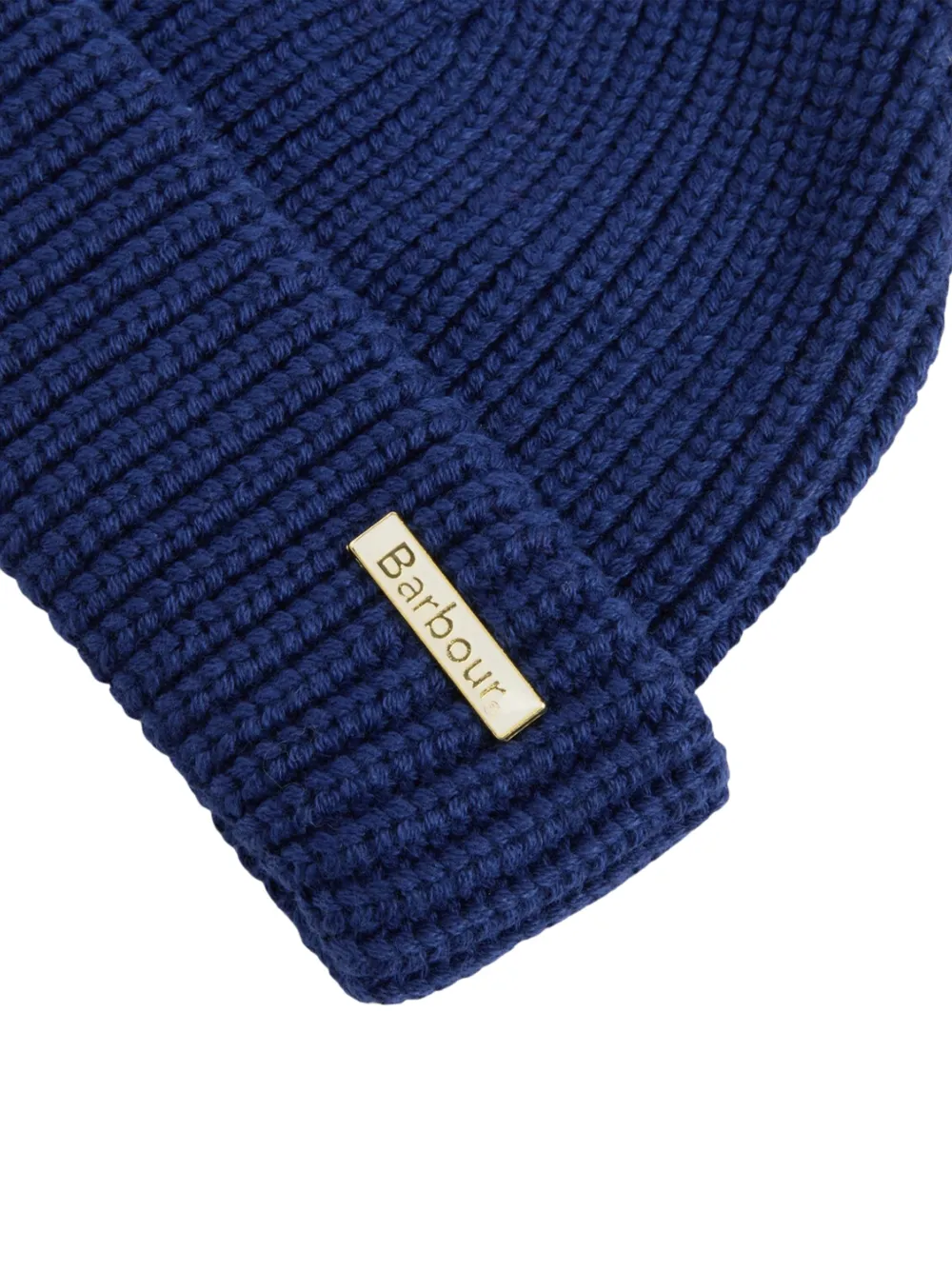 Barbour International Mosely Fisherman beanie hat Blauw