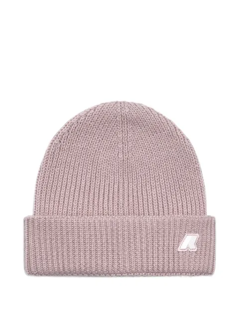 K Way Kids bonnet côtelé à patch logo