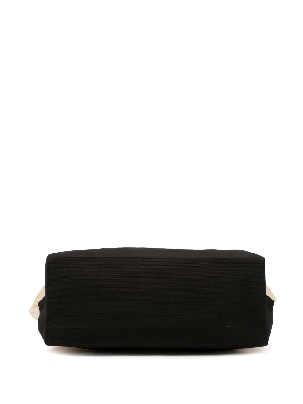 Pre-owned Saint Laurent 2015 Canvas East West Beach Shopping Tote Bag In Brown