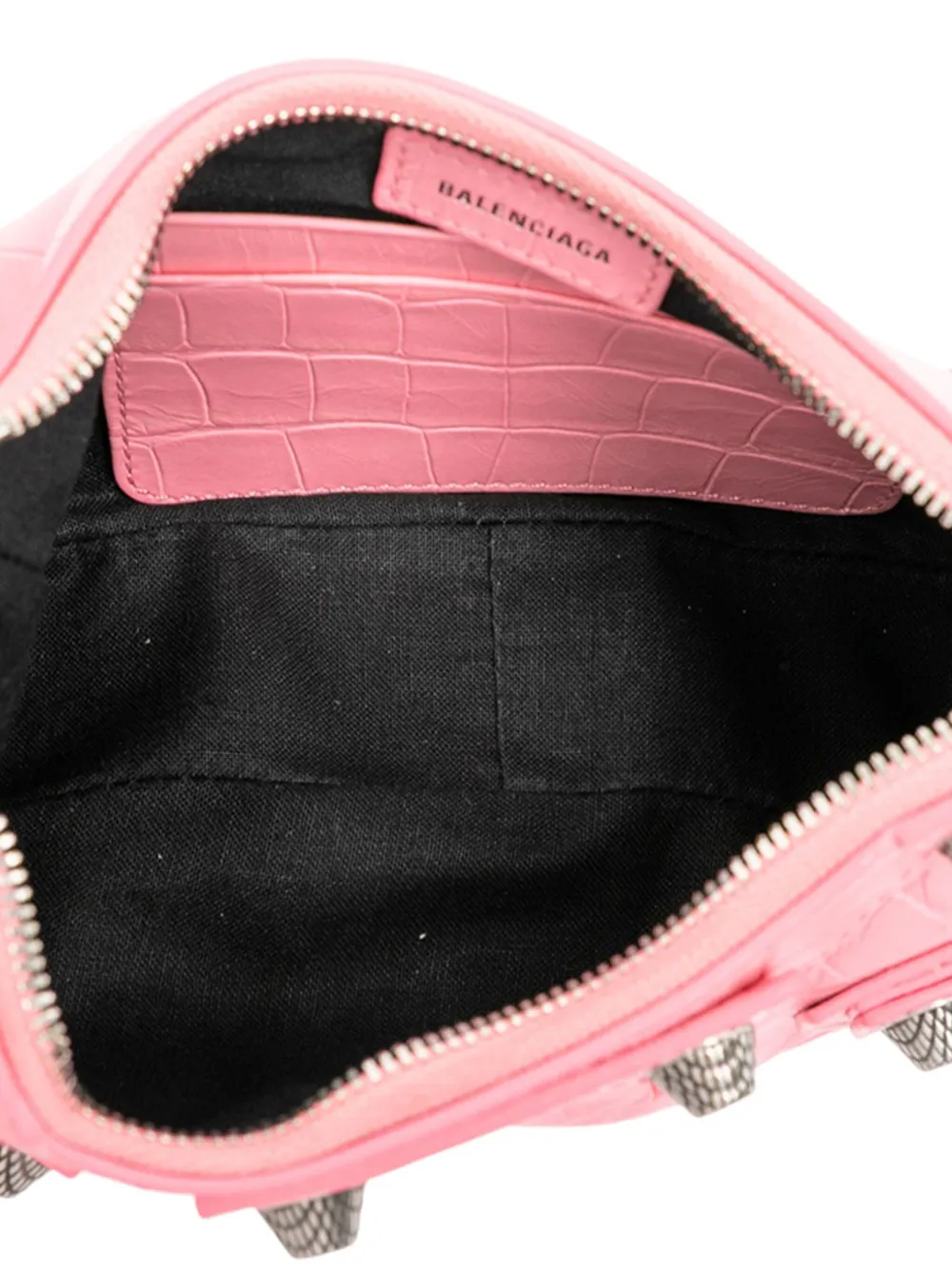 2022 Mini Embossed Leather Motocross Le Cagole Satchel