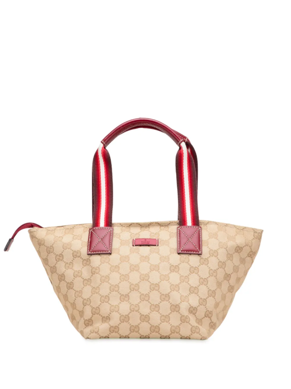 Gucci Pre-Owned 2000-2015 GG Canvas Web handbag | Brown | Image 1