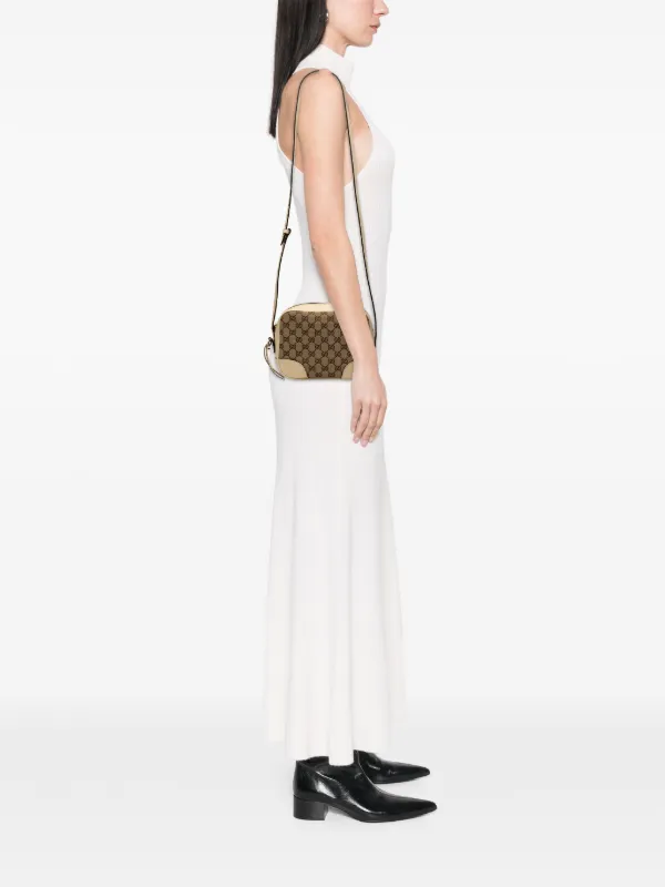 GUCCI GGキャンバス ブリー ショルダーバッグ Gucci Pre-Owned 2000-2015 GGキャンバス ブリー ショルダー