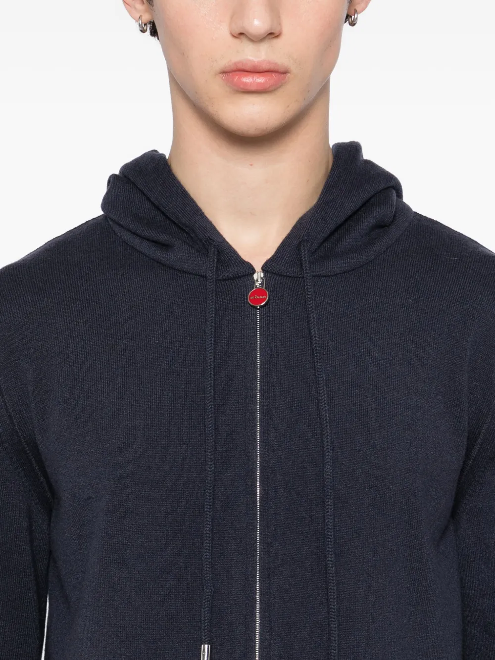 Kiton Kasjmier vest Blauw